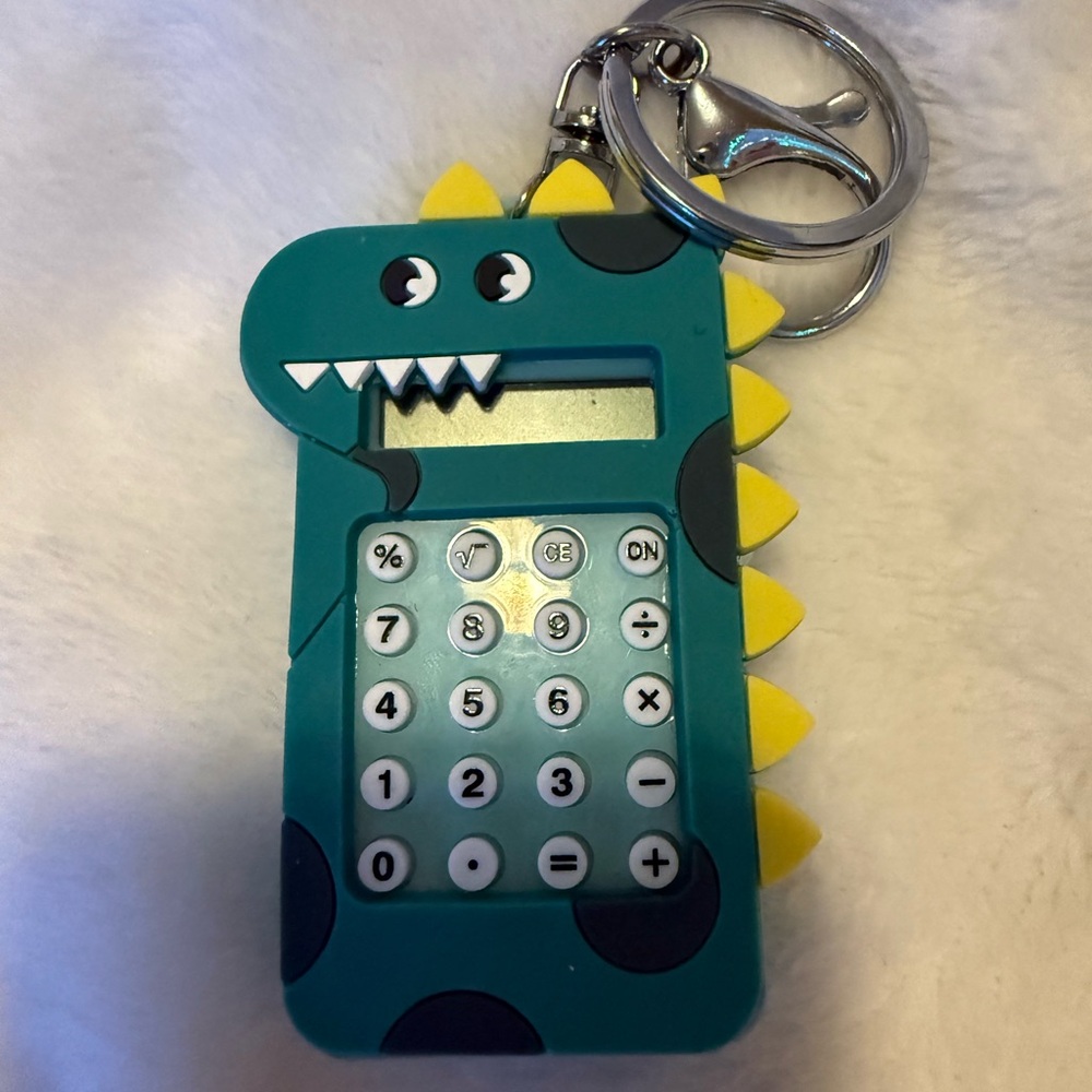 Dinosaur Keychain Calculator - Picture 3 of 5